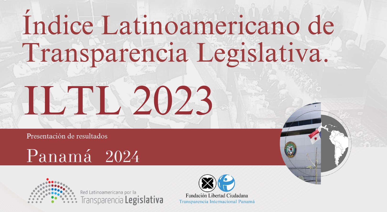Resultados para Panamá del Índice Latinoamericano de Transparencia Legislativa 2023