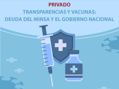 Vacunas COVID19:  a la búsqueda de transparencia en el Ministerio de Salud