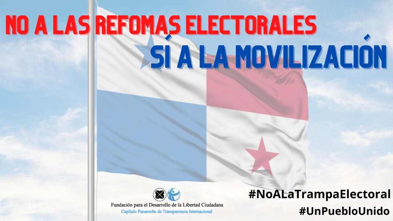 No a las reformas electorales / Sí a la movilización nacional